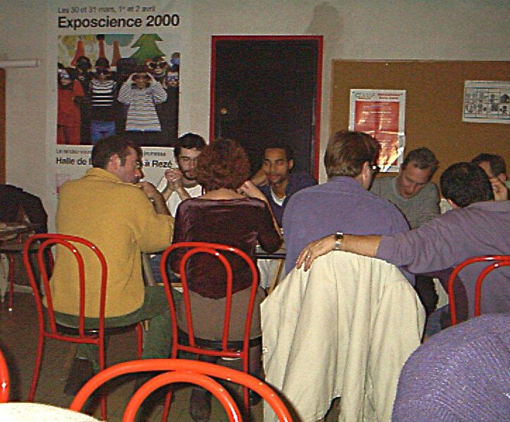 Repas Fin d'année - Décembre 2000